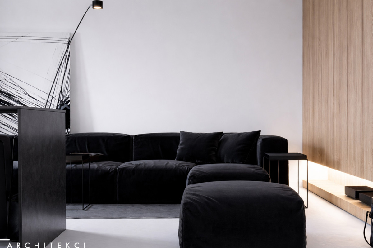 Minimalistyczne mieszkanie 55 m² Warszawa